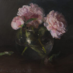 Three Peonies