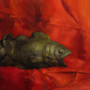 Fish on Red Cloth