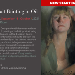 Online Portrait Painting in Oil