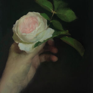 Holding a Rose